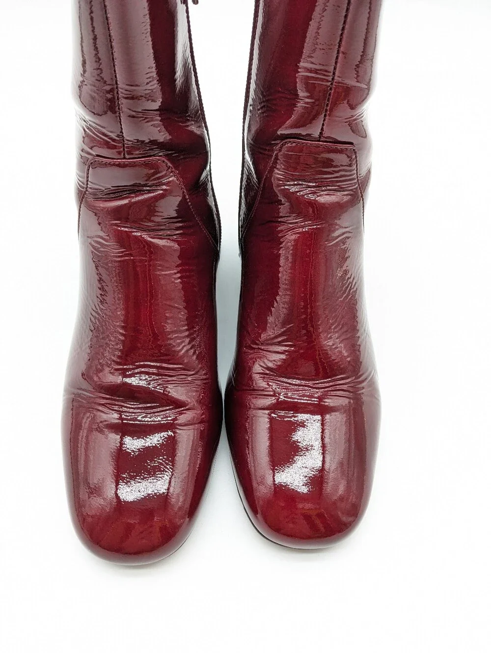SÉZANE Low Paulette Patent Ankle Boots 37